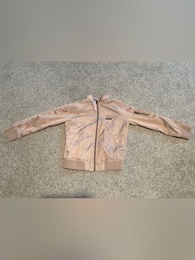 Girls Members Only light pink jacket